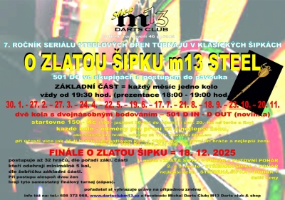 O zlatou �ipku m13 2025