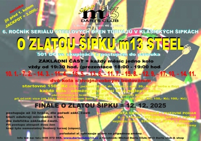 O zlatou ipku m13 2025