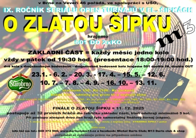 O zlatou �ipku - el. 2026