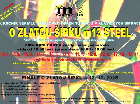O zlatou ipku m13 2025